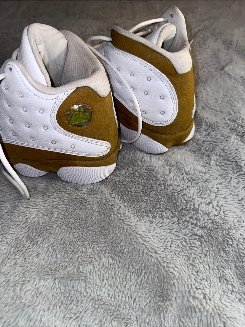 Nike Air Jordan 13 Retro White Wheat Men's Size 8 414571-171